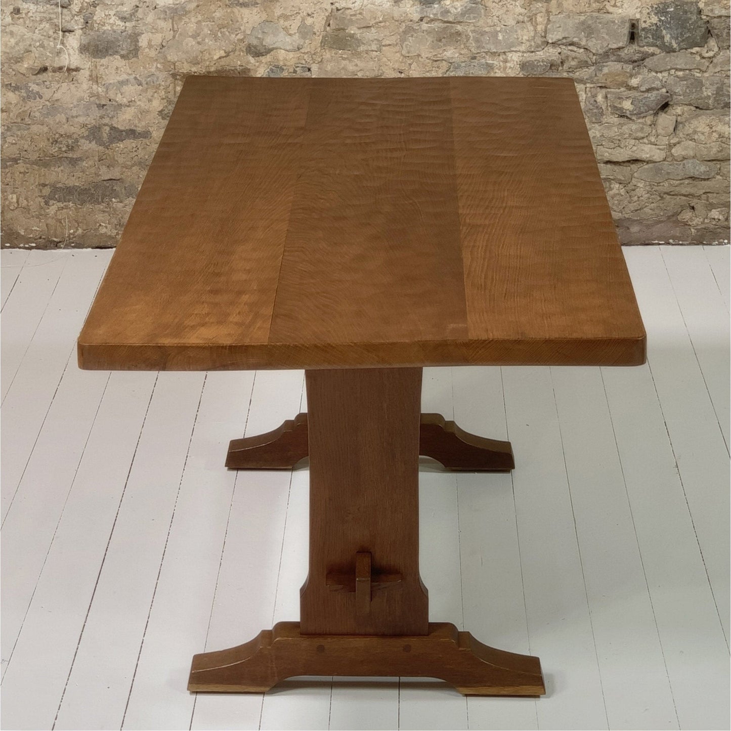 Foxman Azed Oak Refectory Dining Table 