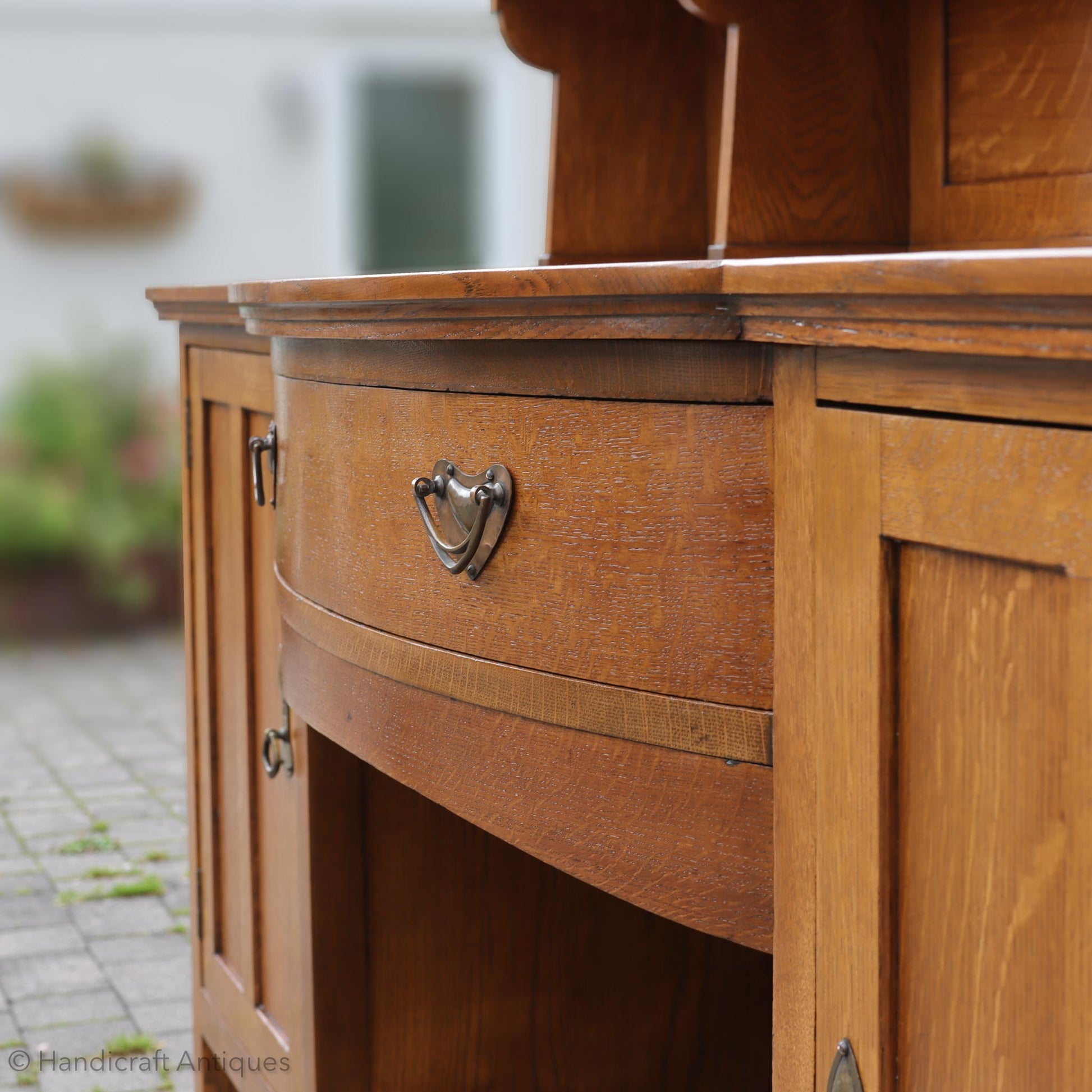 Liberty & Co ‘Milvrton’ Arts & Crafts Cotswold School English Oak Dresser