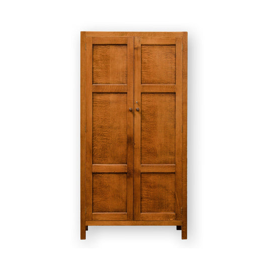 Heal and Co (Ambrose Heal) Arts & Crafts Cotswold School Oak Wardrobe c. 1930