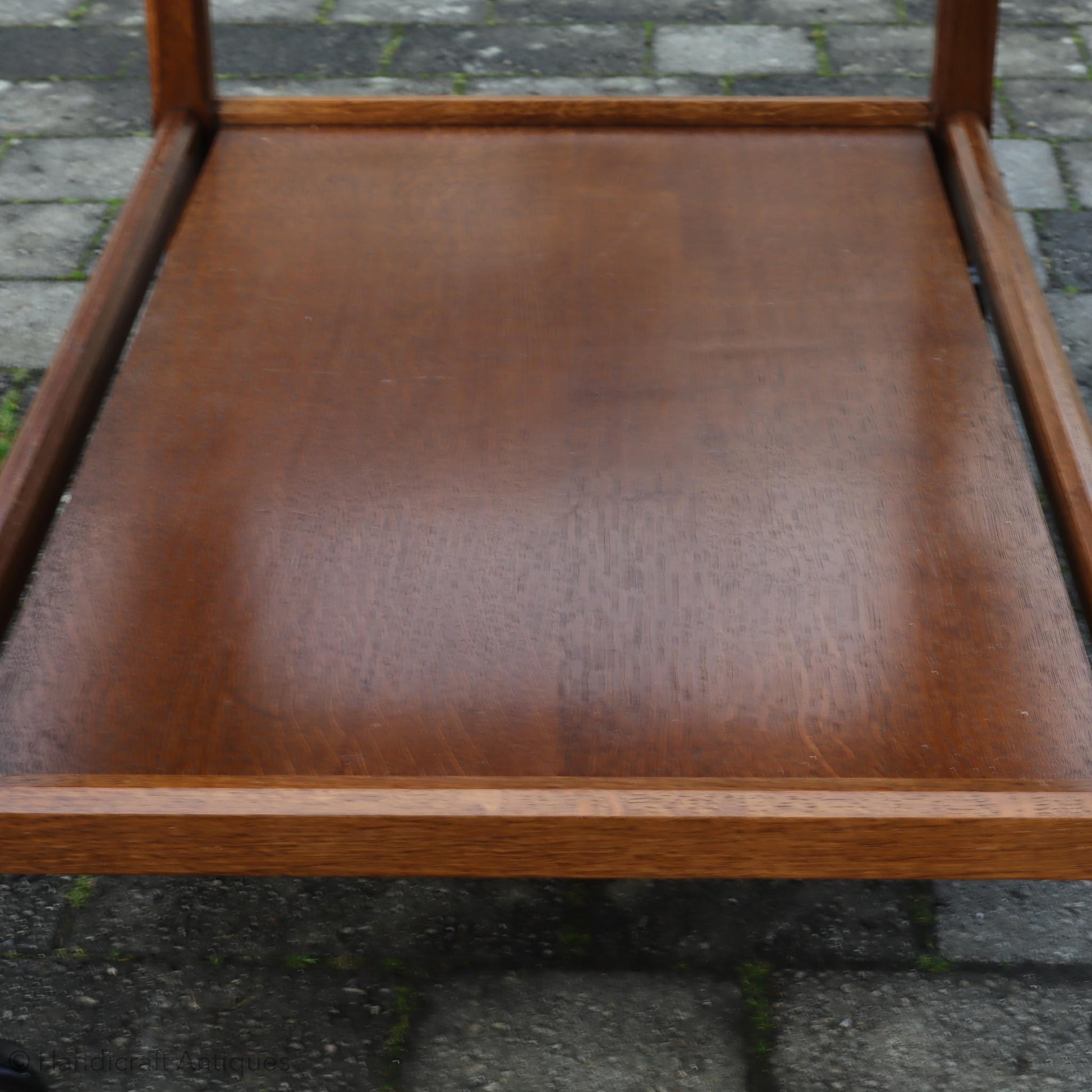 Stanley Webb Davies Arts & Crafts Lakes School Extending Tea Trolley 1957.