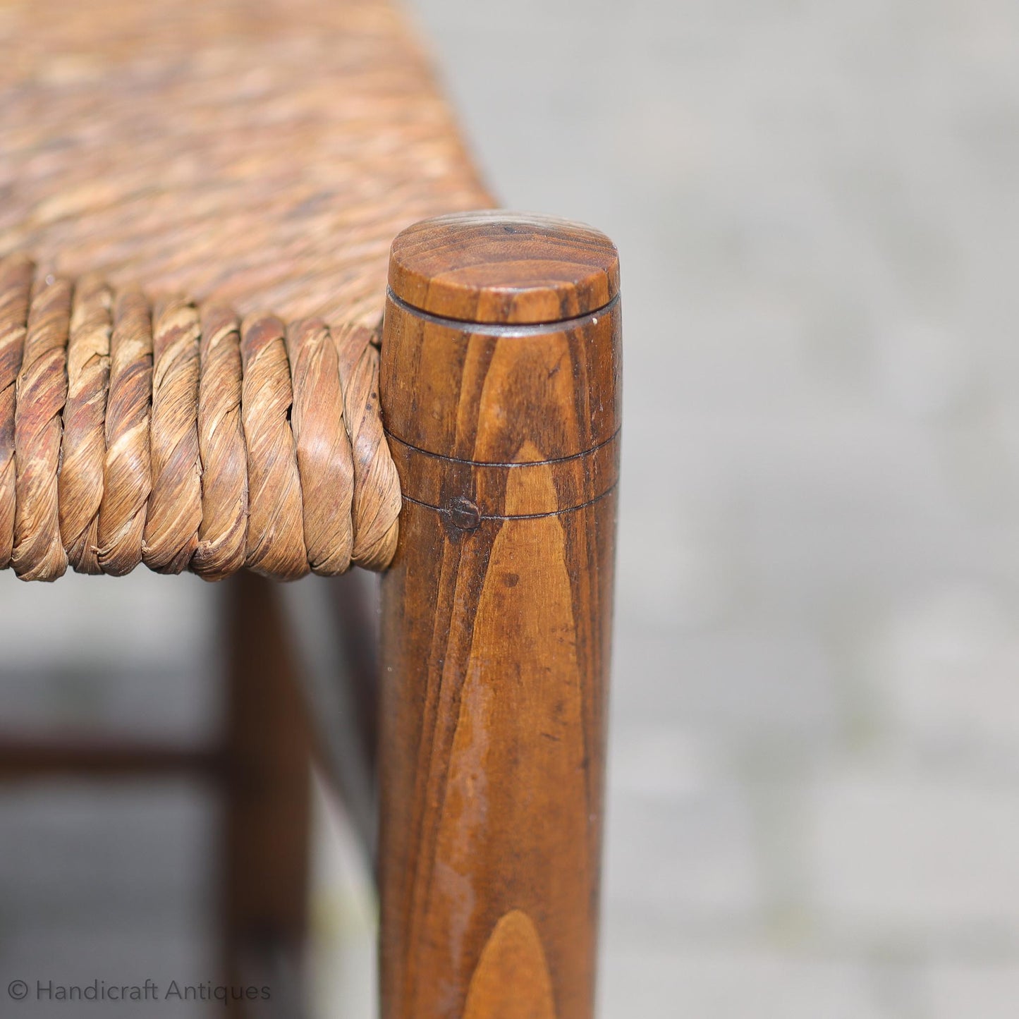 6 Gordon Russell Arts & Crafts Cotswold School English Oak Chairs c. 1928.