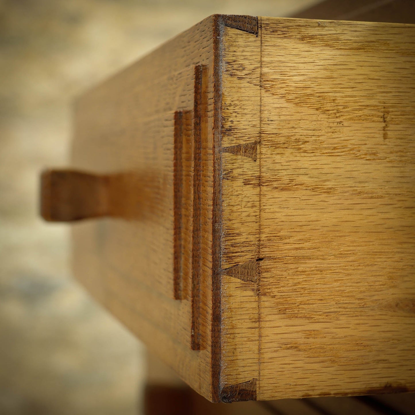 Brynmawr Furniture Co Arts & Crafts Cotswold School Oak Chest of Drawers c. 1930