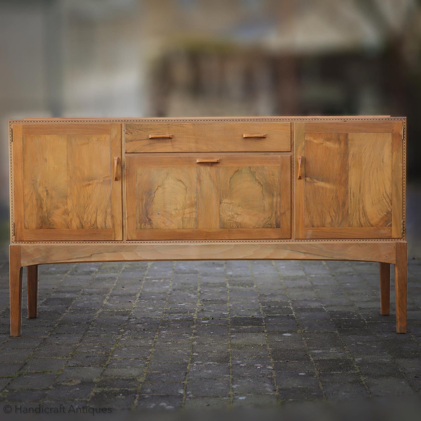 Oliver Morel [Ex-Edward Barnsley] Arts & Crafts Cotswold School Walnut Sideboard