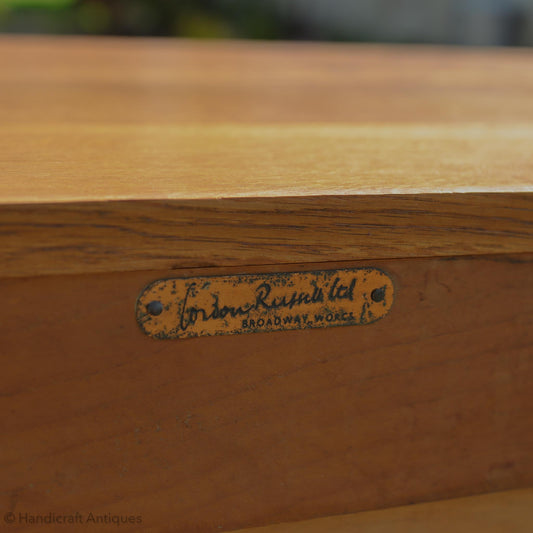 Gordon Russell Arts & Crafts Cotswold School English Oak Chest of Drawers c. 1935