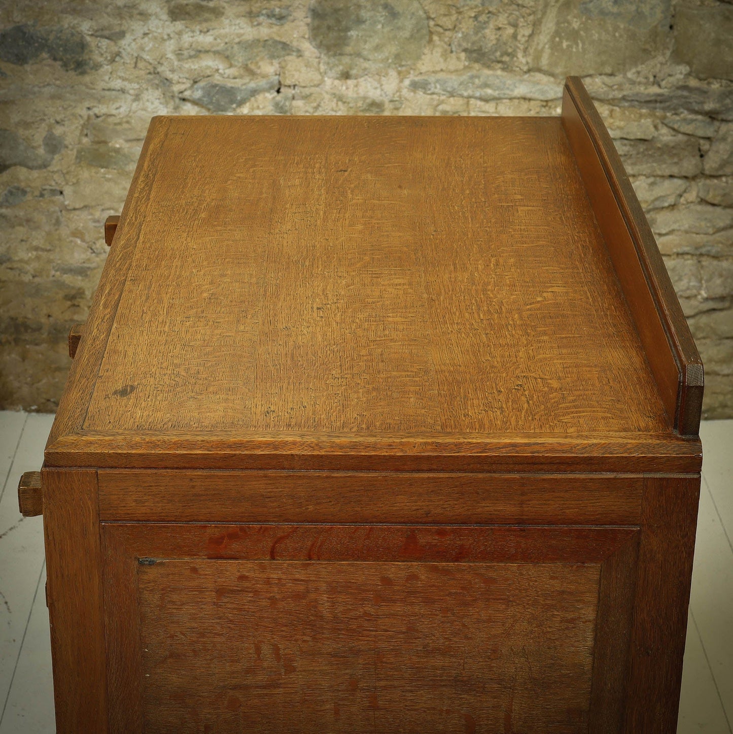 Brynmawr Furniture Co Arts & Crafts Cotswold School Oak Chest of Drawers c. 1930