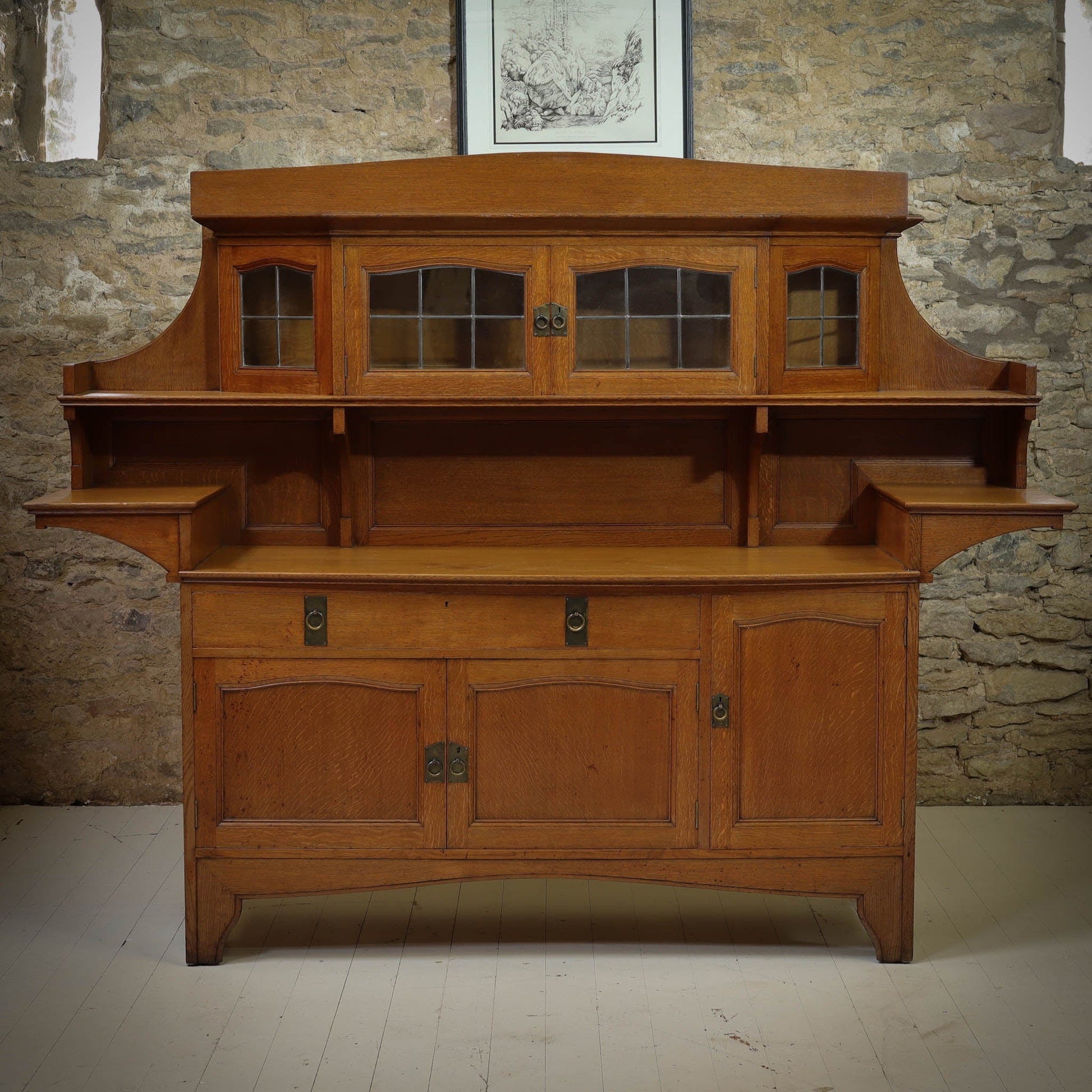 Liberty & Co Arts & Crafts English Oak ‘New Studio’ Dresser c. 1910