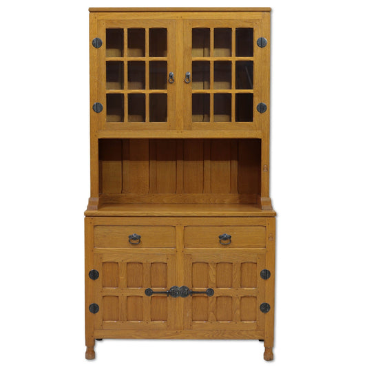 Horace 'Knightman' Knight Arts & Crafts Yorkshire School English Oak Dresser