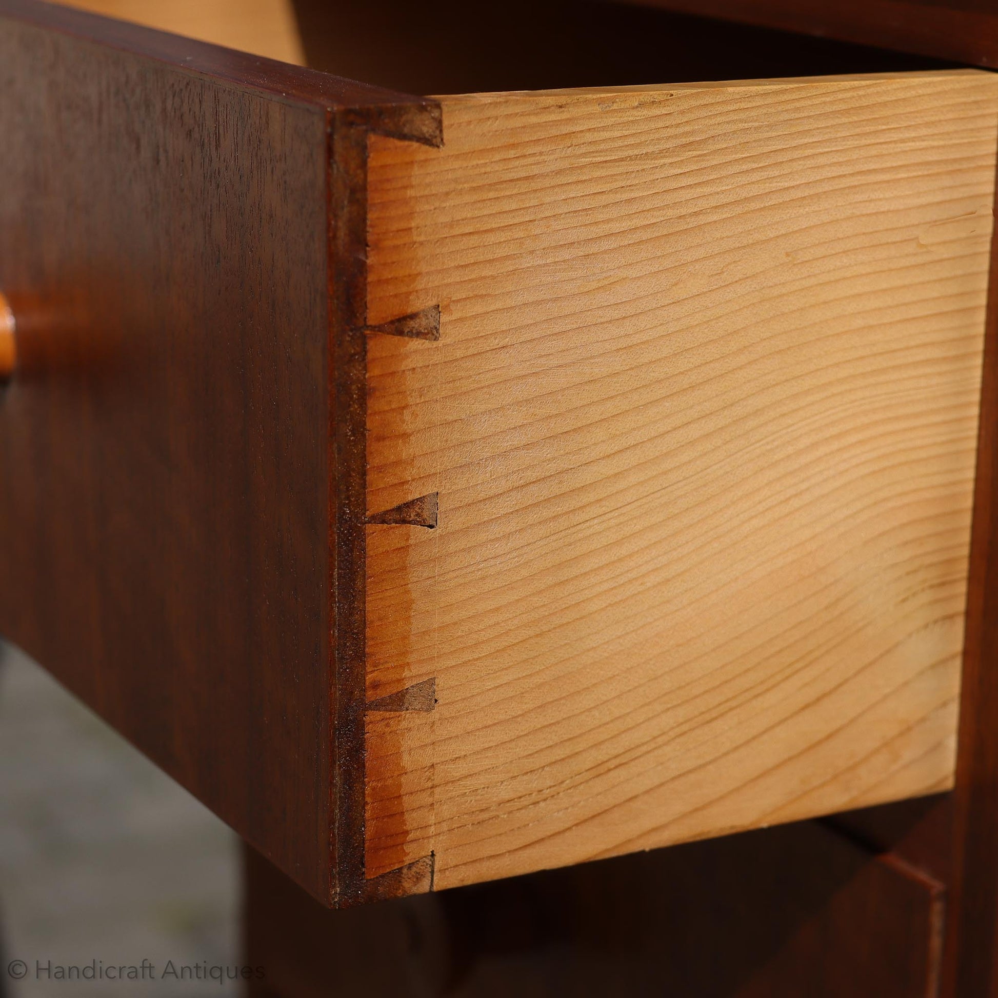 1920s Gordon Russell Arts & Crafts Cotswold School Walnut Wardrobe