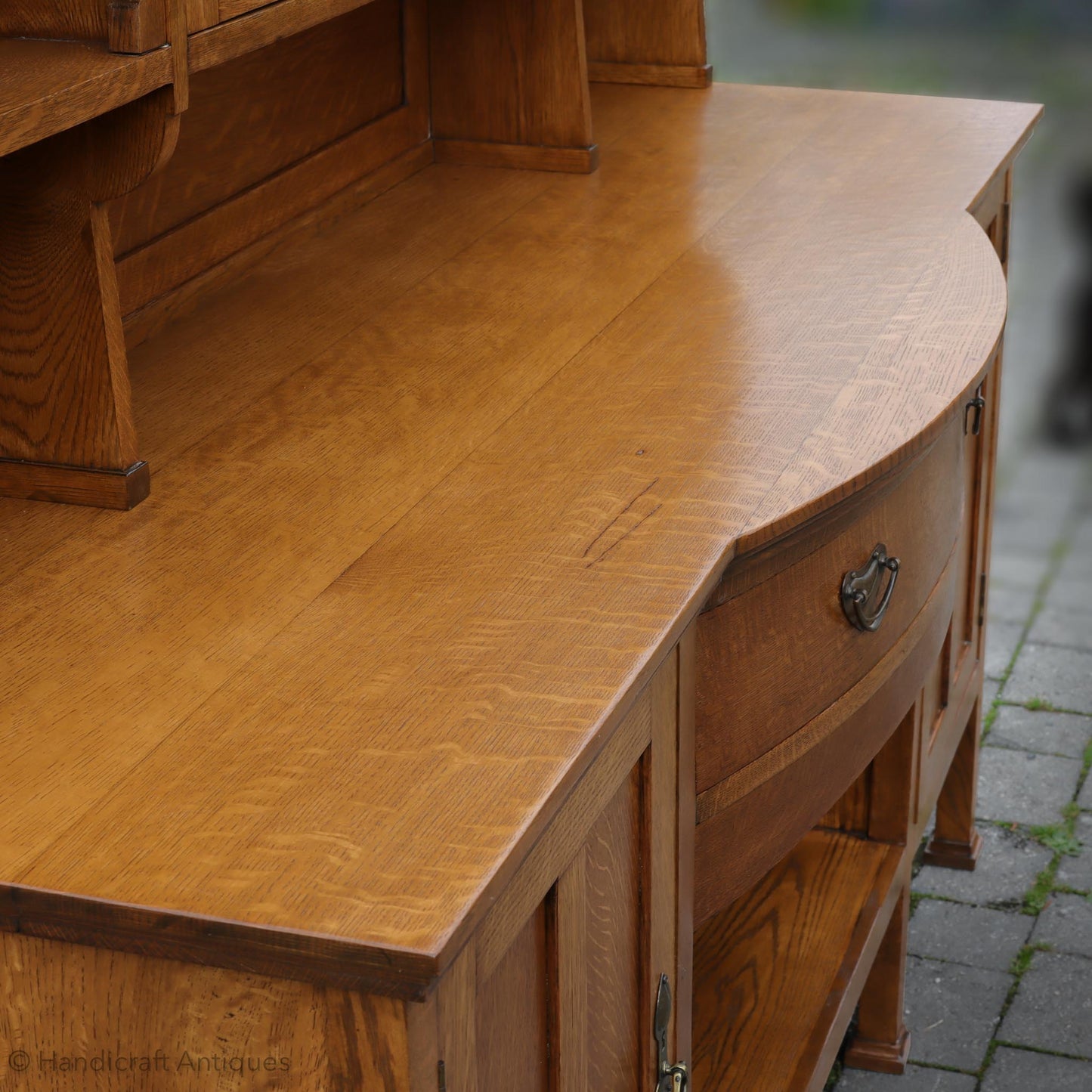 Liberty & Co ‘Milvrton’ Arts & Crafts Cotswold School English Oak Dresser