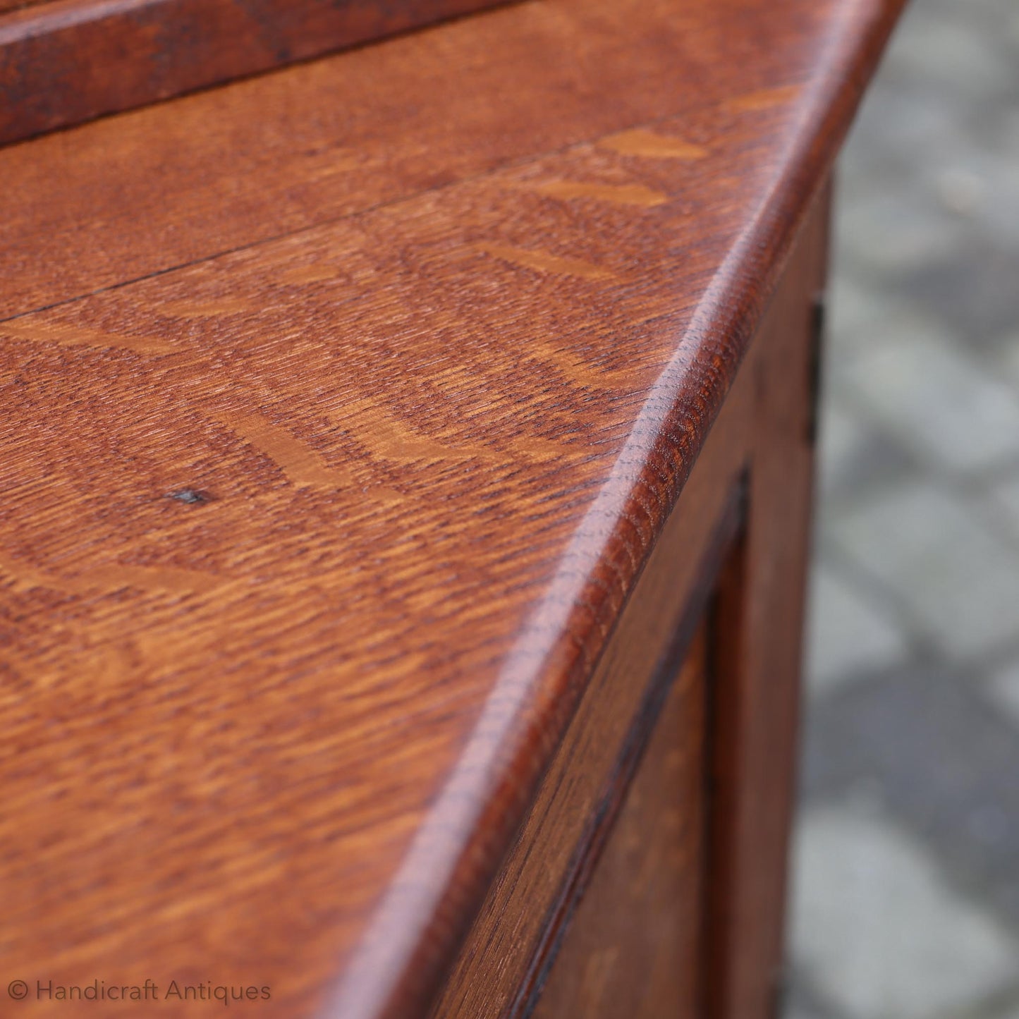 Liberty & Co Arts & Crafts Cotswold School English Oak Dresser c. 1920.