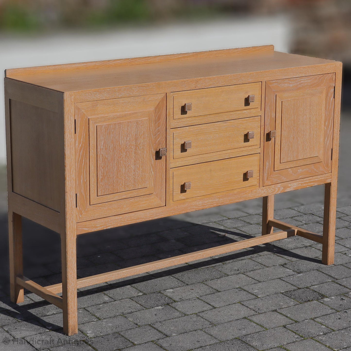 Heal and Co [Ambrose Heal] Arts & Crafts Cotswold School English Oak Sideboard 