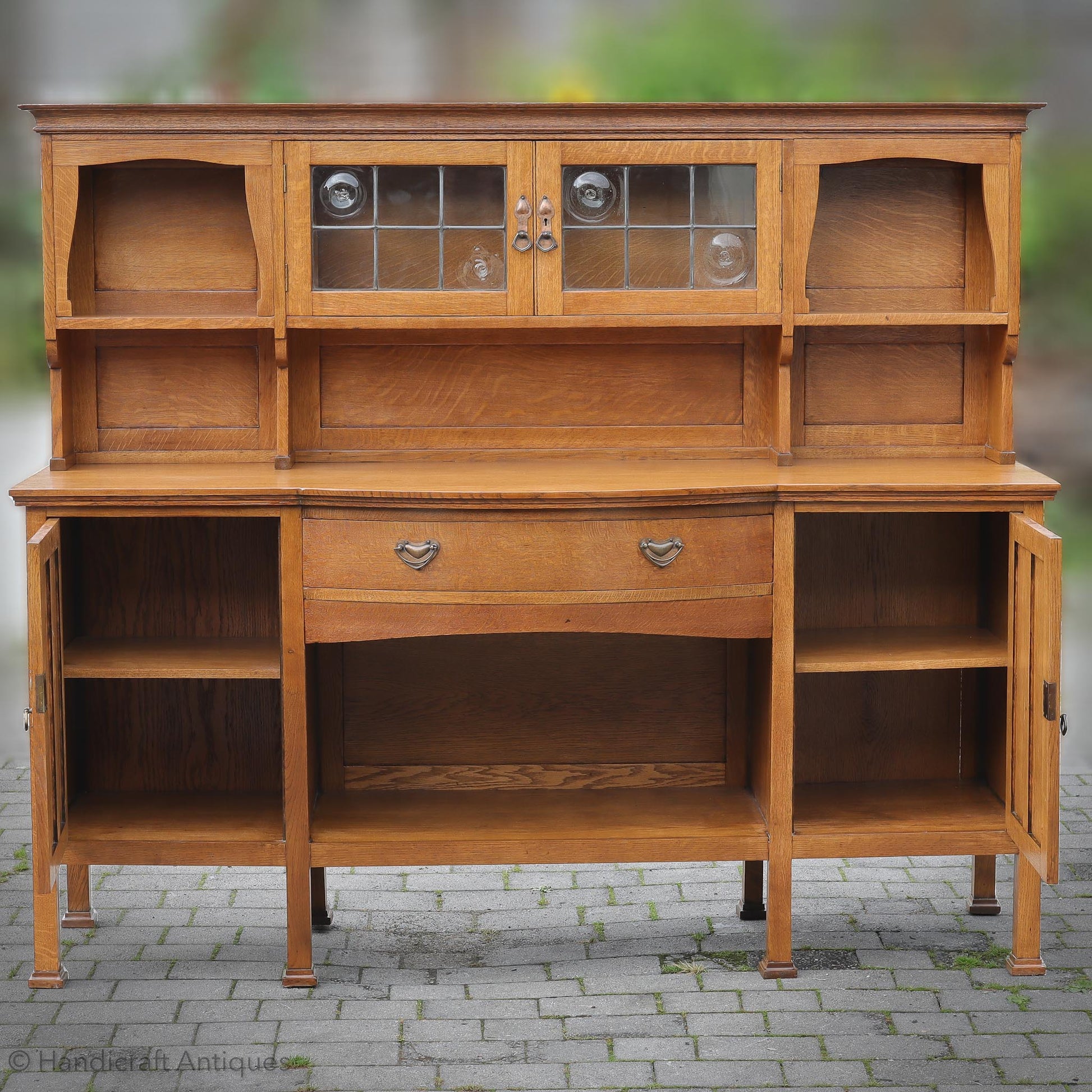 Liberty & Co ‘Milvrton’ Arts & Crafts Cotswold School English Oak Dresser