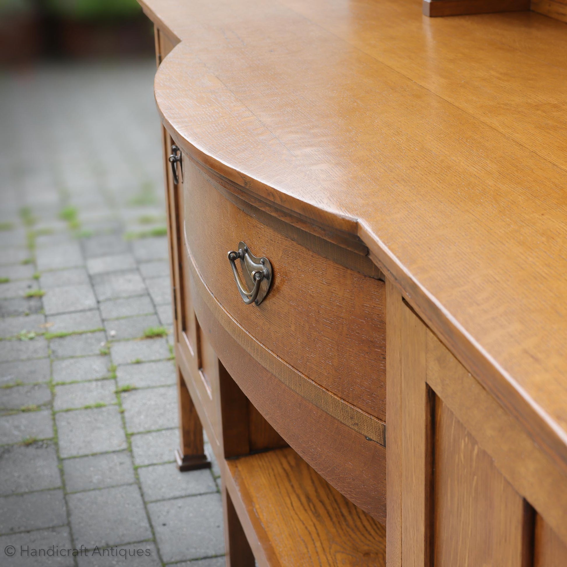 Liberty & Co ‘Milvrton’ Arts & Crafts Cotswold School English Oak Dresser