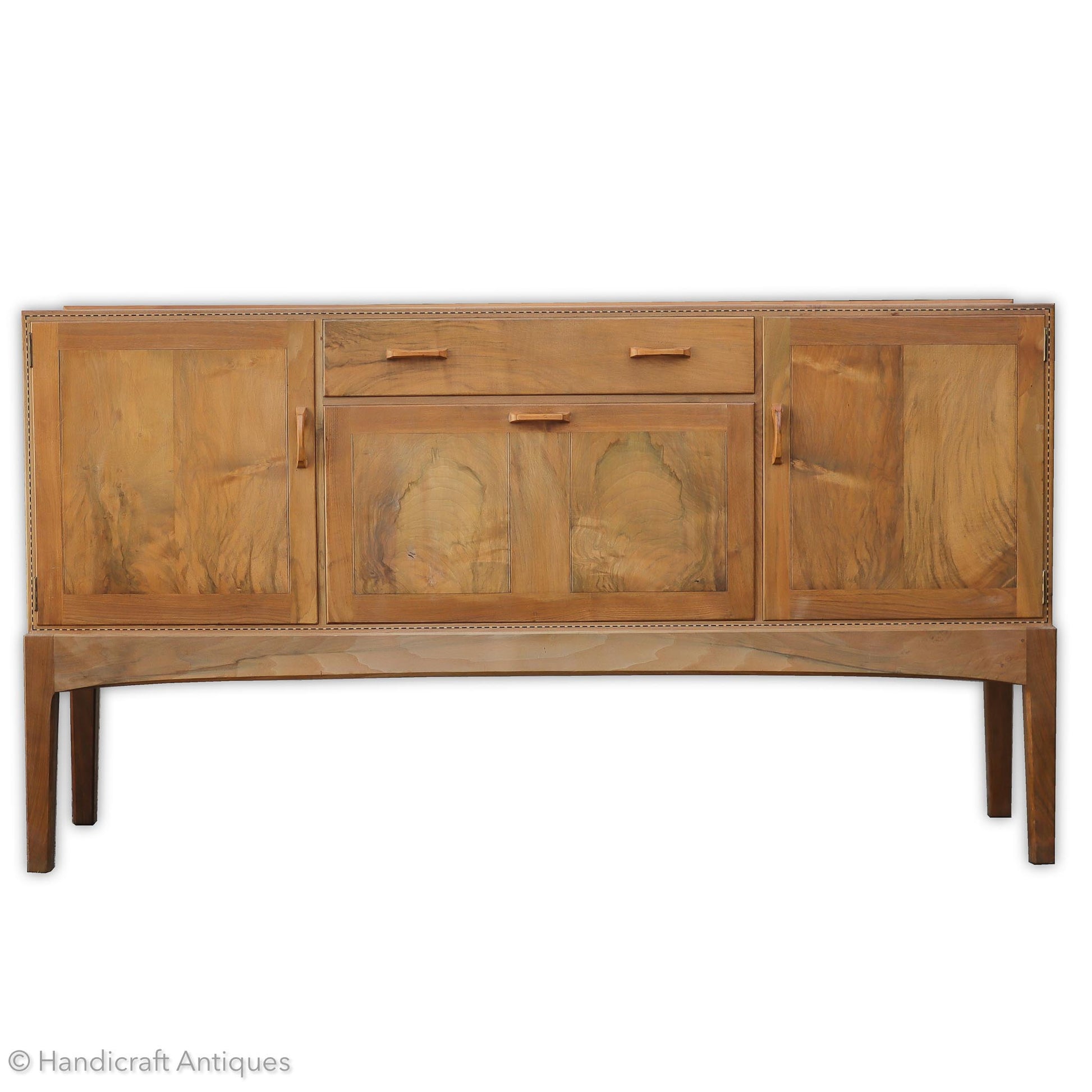 Oliver Morel [Ex-Edward Barnsley] Arts & Crafts Cotswold School Walnut Sideboard