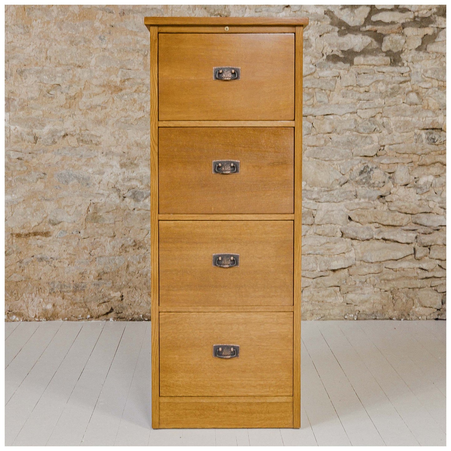 Stickley Furniture Arts & Crafts Mission School Oak Filing Cabinet