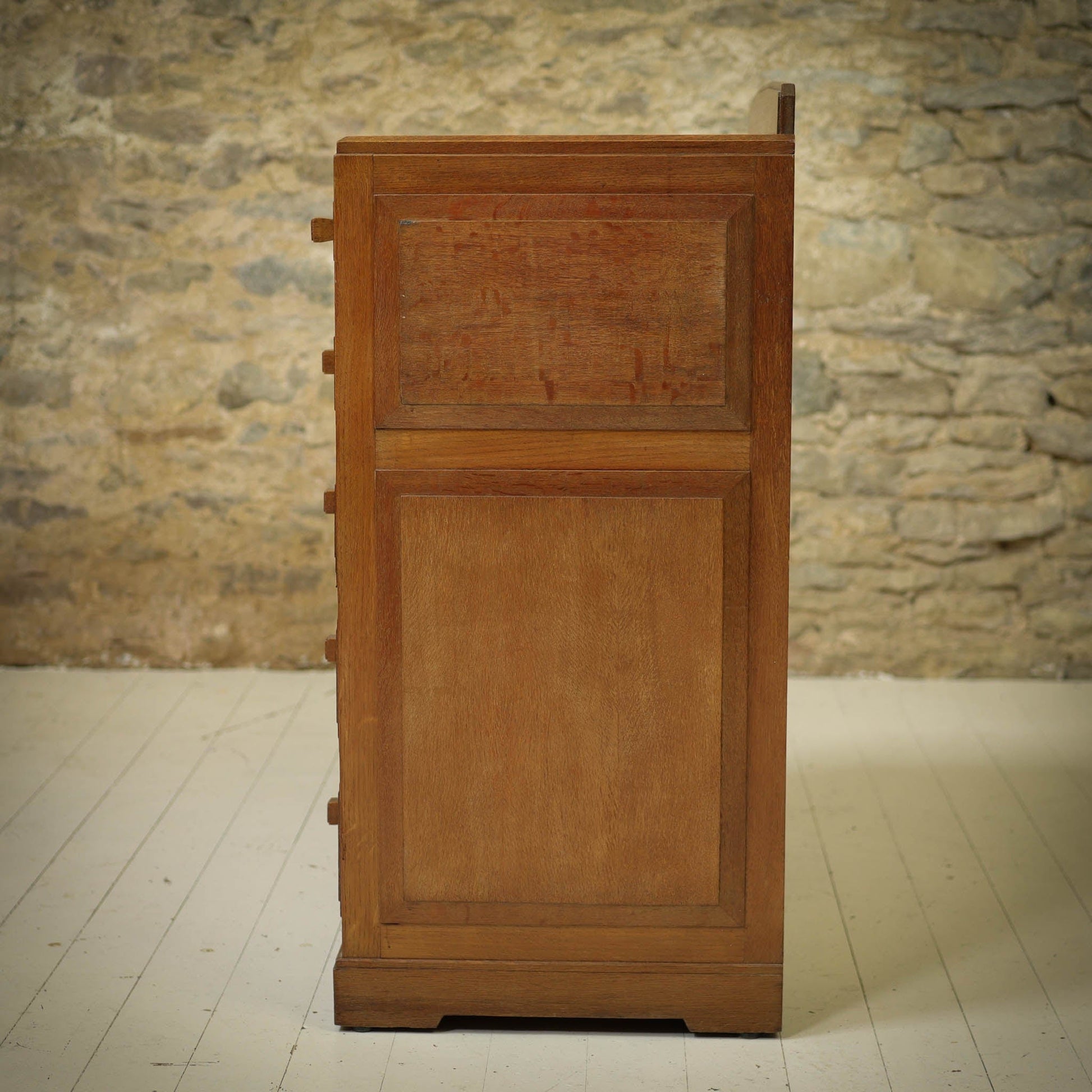 Brynmawr Furniture Co Arts & Crafts Cotswold School Oak Chest of Drawers c. 1930