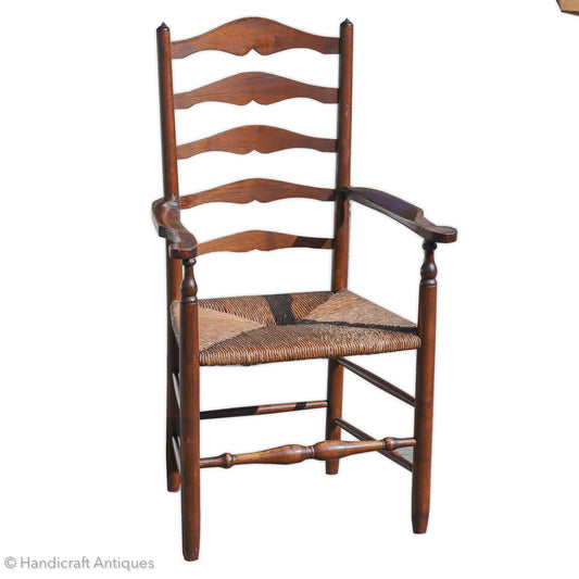 Edward Gardiner (Ernest Gimson design) Arts & Crafts Cotswold School Armchair