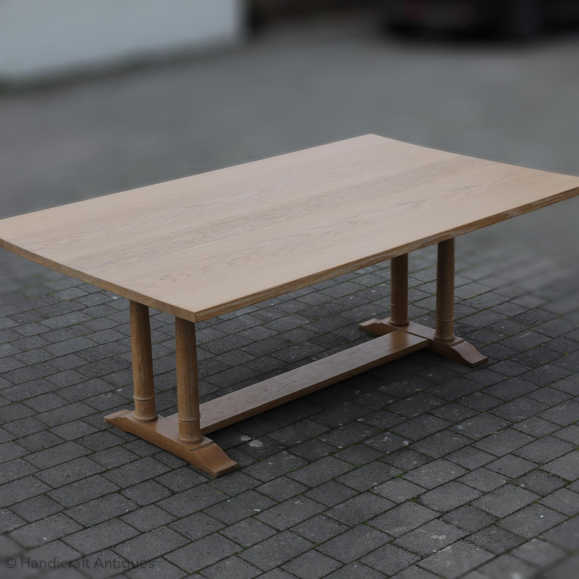 Heal and Co [Ambrose Heal] Tilden Arts & Crafts Cotswold School Oak Dining Table