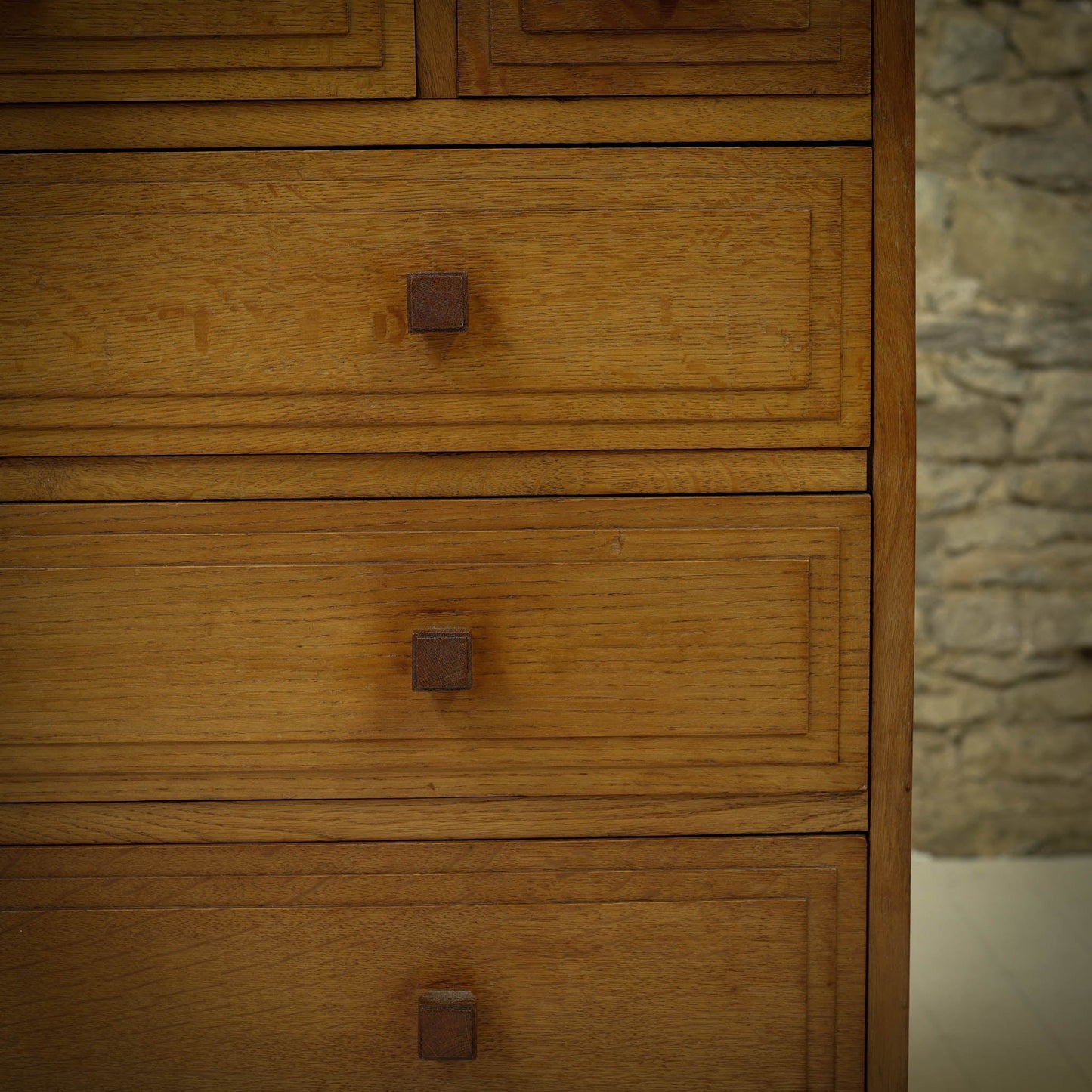 Brynmawr Furniture Co Arts & Crafts Cotswold School Oak Chest of Drawers c. 1930