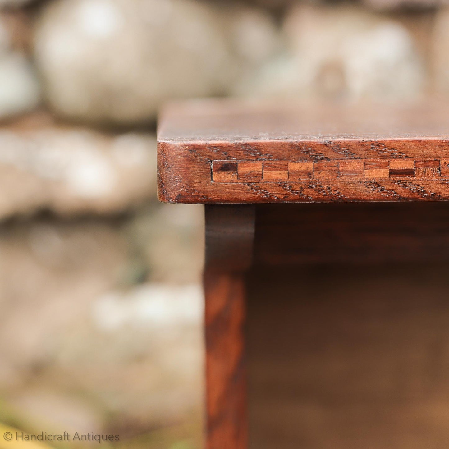 Arthur W. Simpson Arts & Crafts Lakes School English Oak Shelf c. 1920.