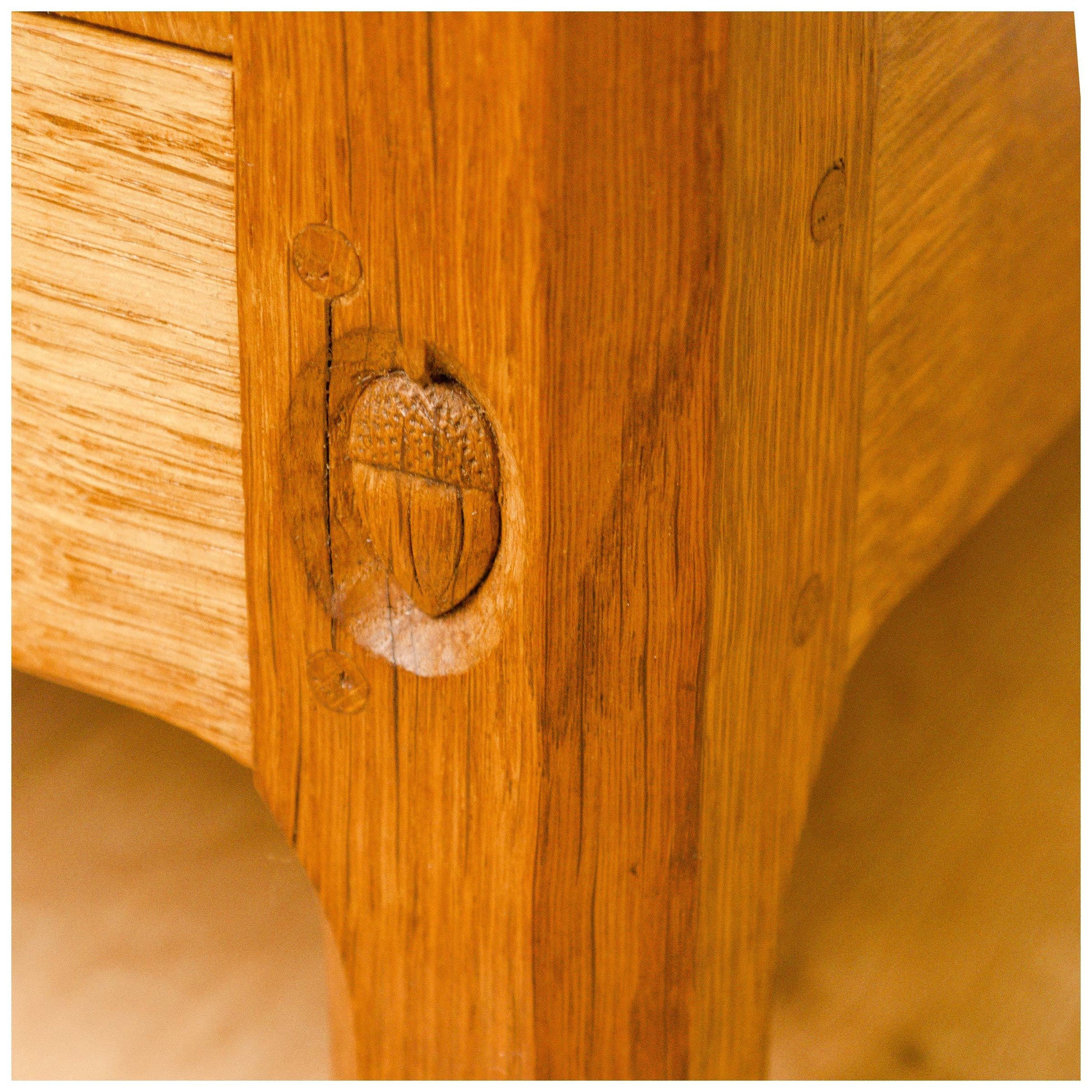 Alan 'Acornman' Grainger (Acorn Industries) Yorkshire School Oak Sideboard