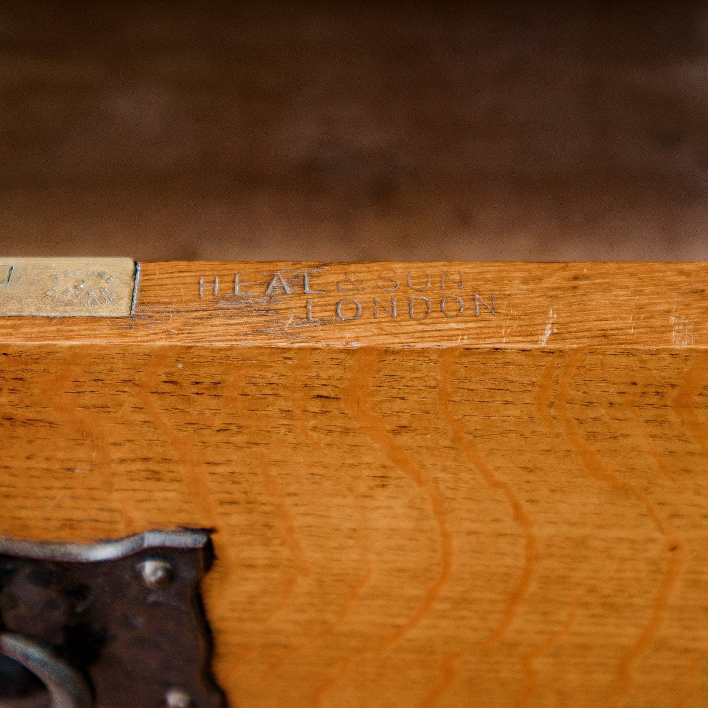 Ambrose Heal Arts & Crafts English Oak St Ives Dressing Chest c. 1900