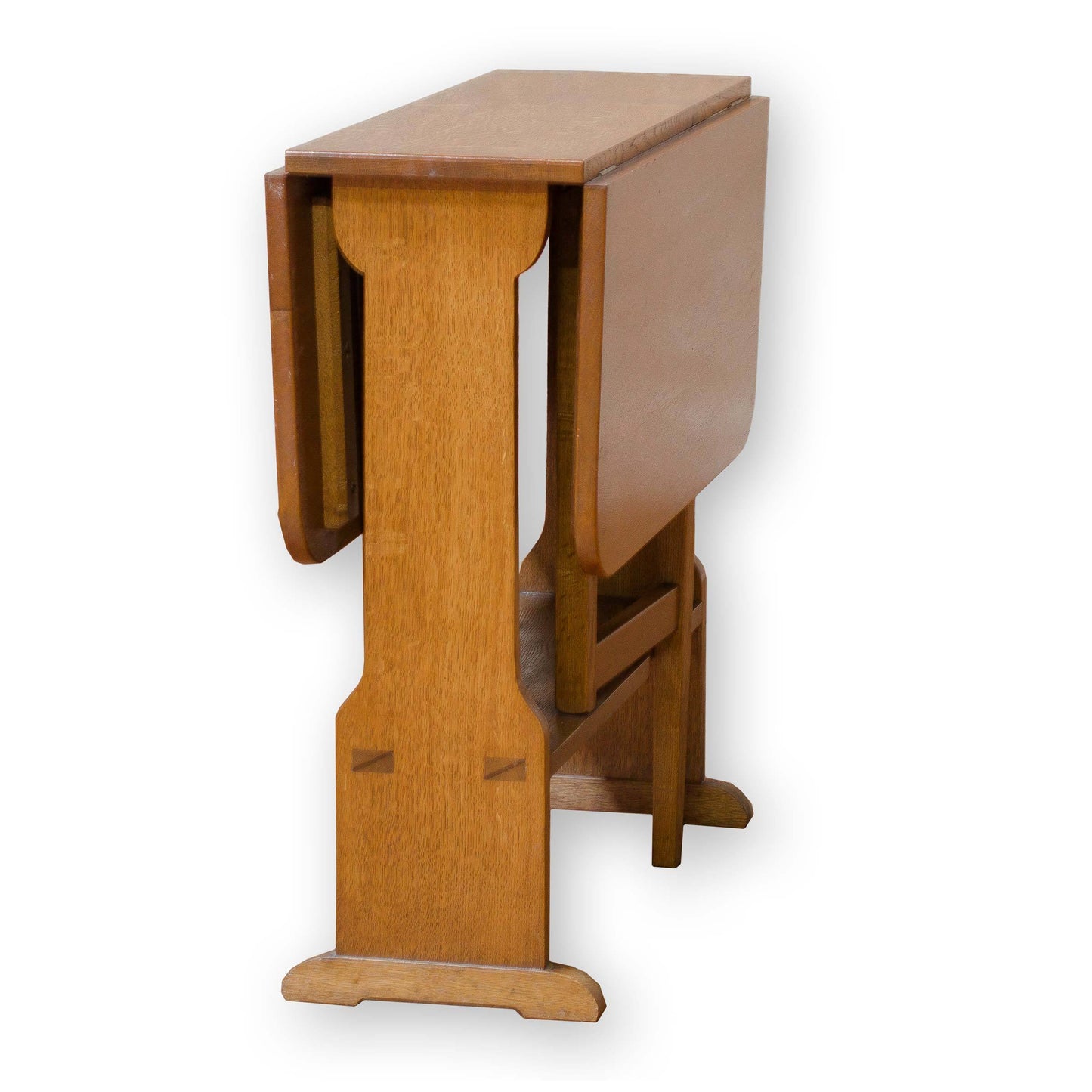 Arthur W Simpson (The Handicrafts, Kendal) Arts & Crafts Oak Drop-Leaf Table