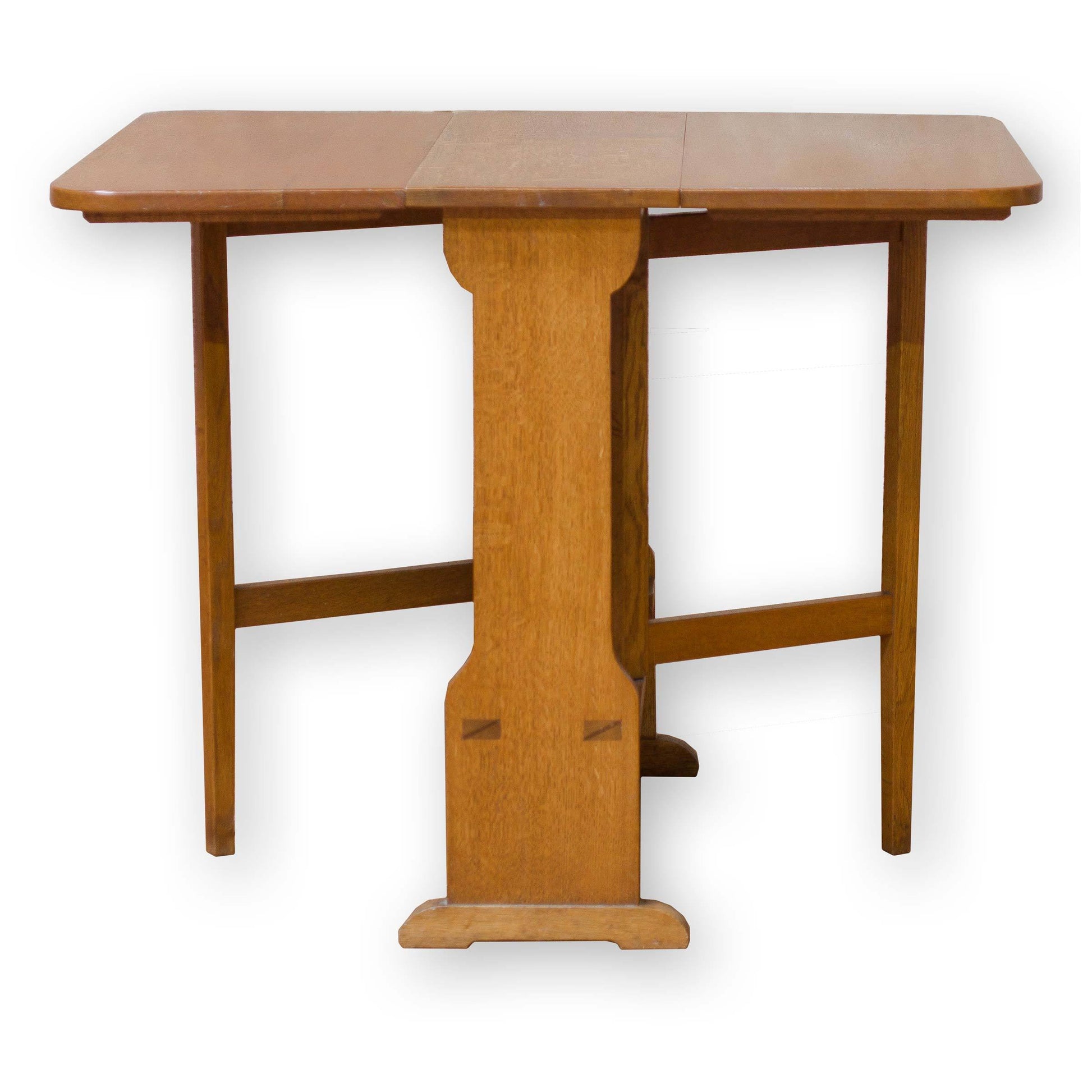 Arthur W Simpson (The Handicrafts, Kendal) Arts & Crafts Oak Drop-Leaf Table