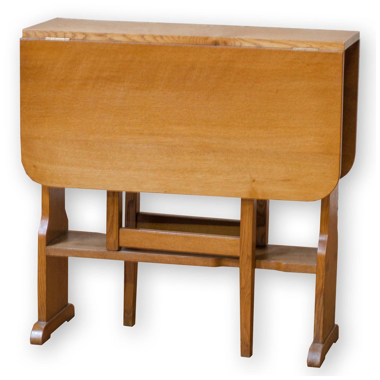 Arthur W Simpson (The Handicrafts, Kendal) Arts & Crafts Oak Drop-Leaf Table