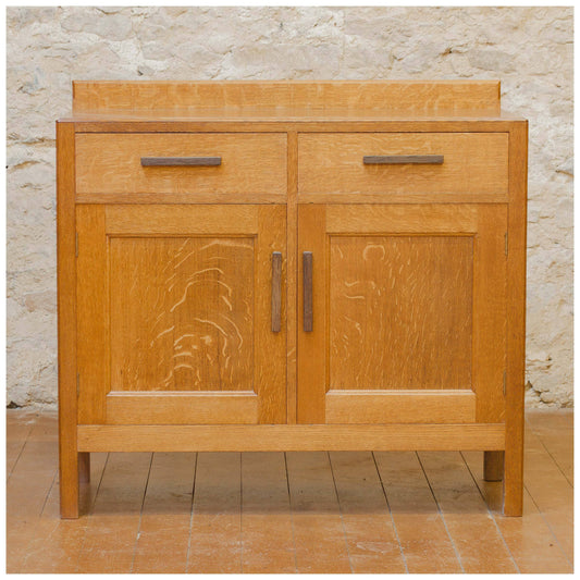 Arthur W Simpson (The Handicrafts) Arts & Crafts English Oak Sideboard c. 1930