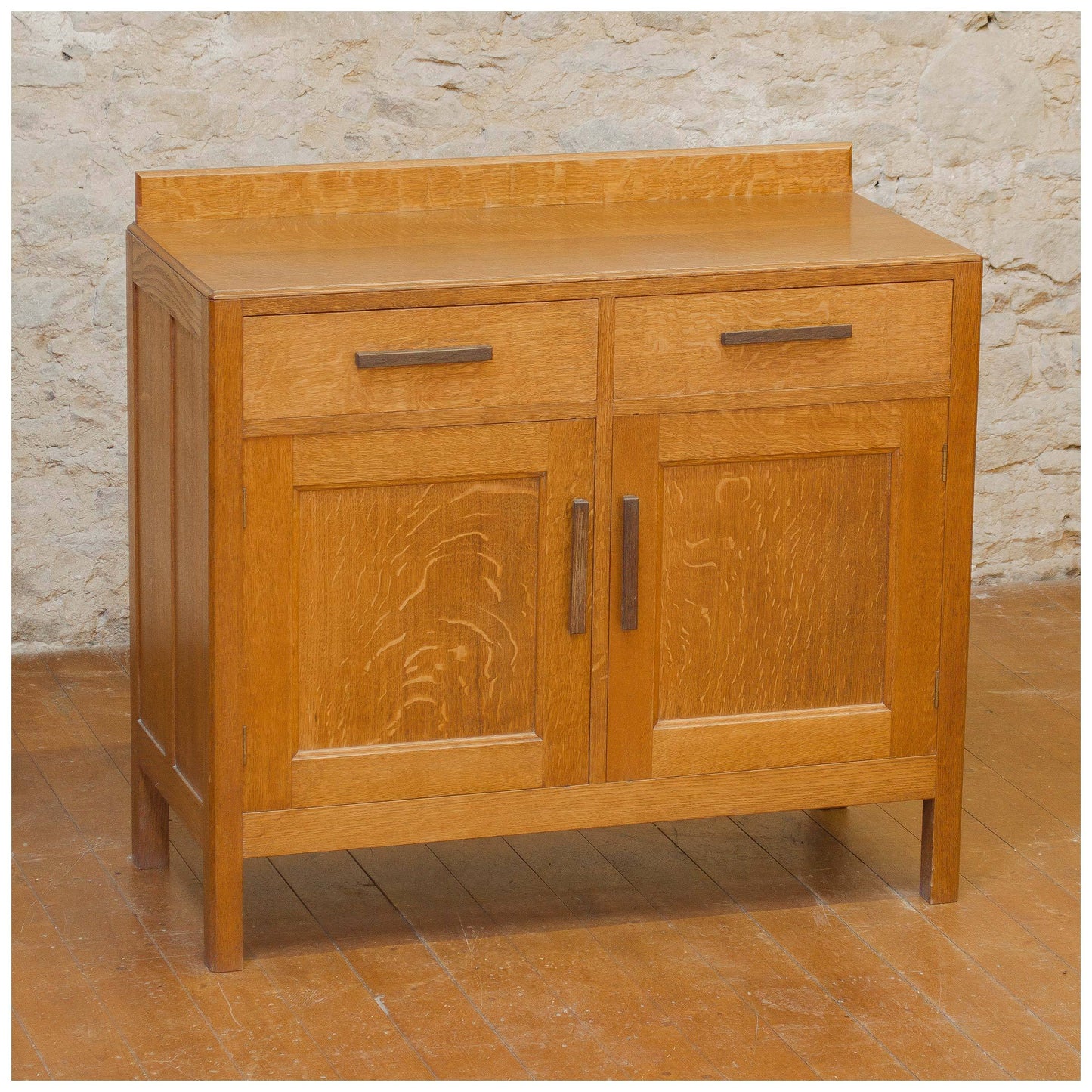 Arthur W Simpson (The Handicrafts) Arts & Crafts English Oak Sideboard c. 1930