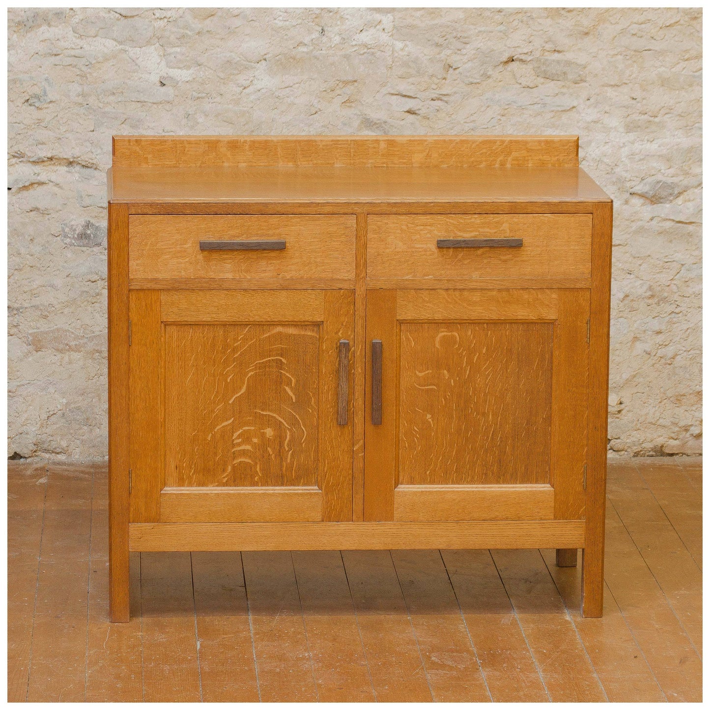 Arthur W Simpson (The Handicrafts) Arts & Crafts English Oak Sideboard c. 1930