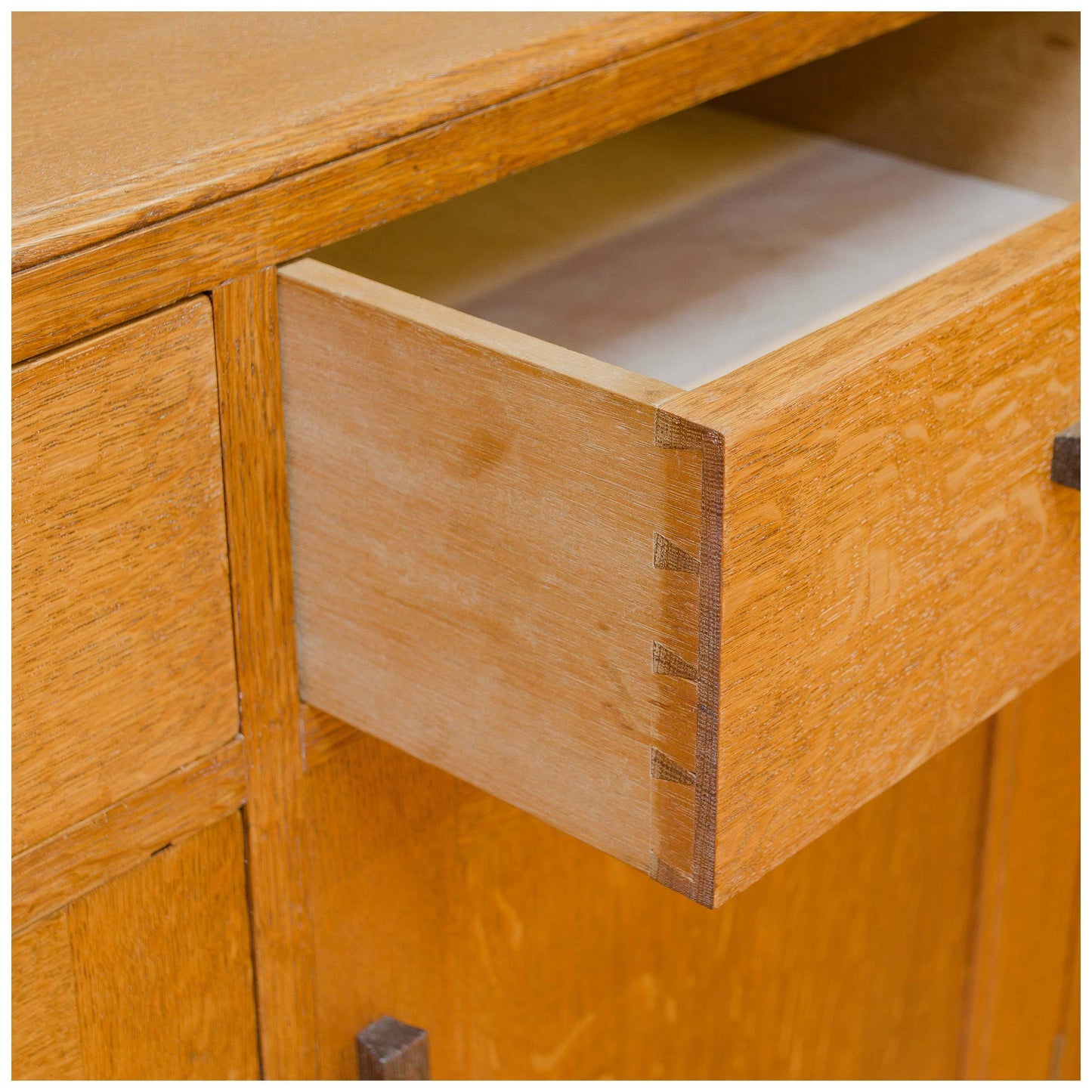 Arthur W Simpson (The Handicrafts) Arts & Crafts English Oak Sideboard c. 1930