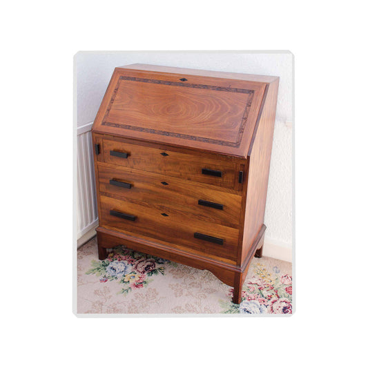 Arthur W Simpson (The Handicrafts, Kendal) Arthur W. Simpson Arts Crafts Mahogany Writing Bureau