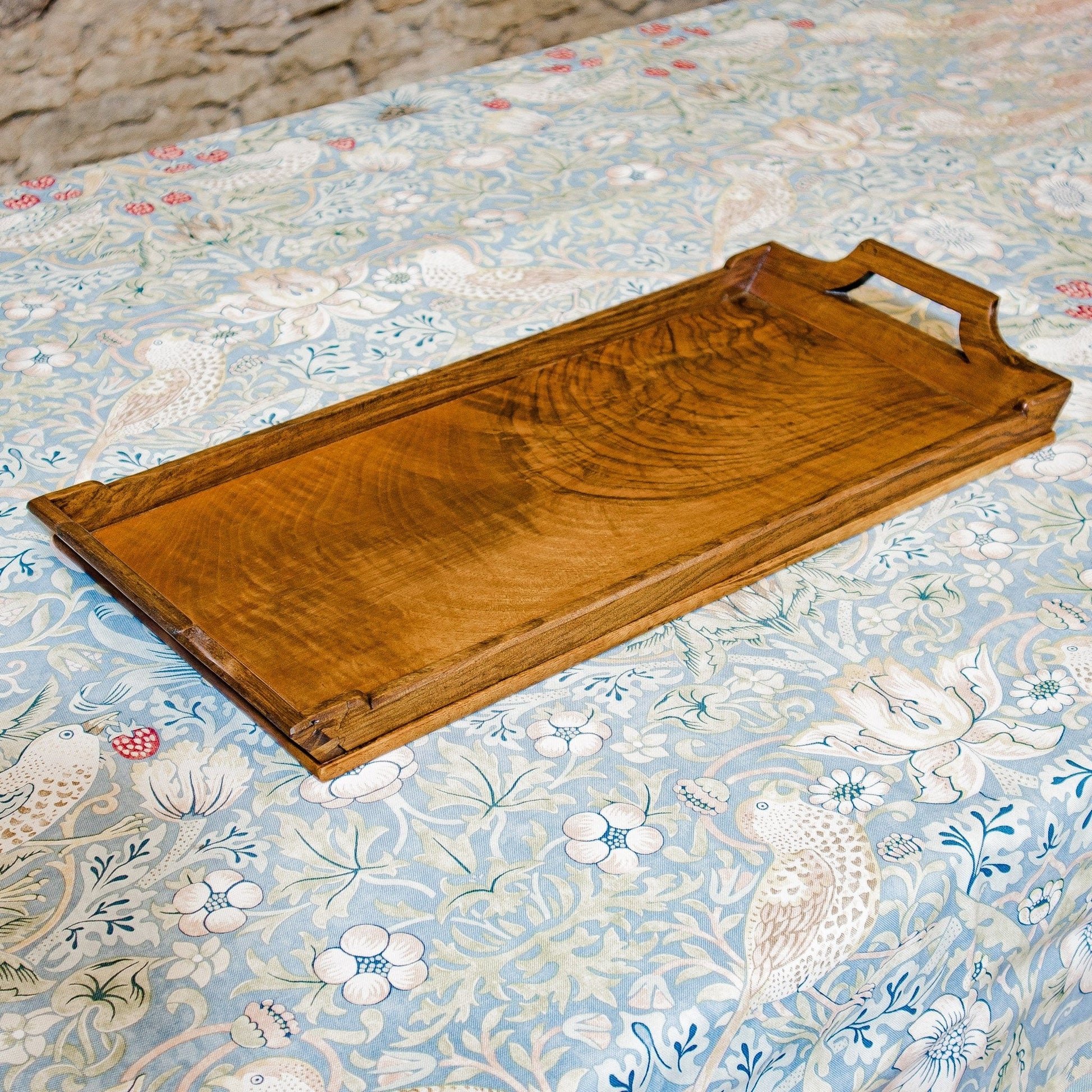 Arthur W Simpson (The Handicrafts, Kendal) Arts & Crafts Lakes School Walnut Tray