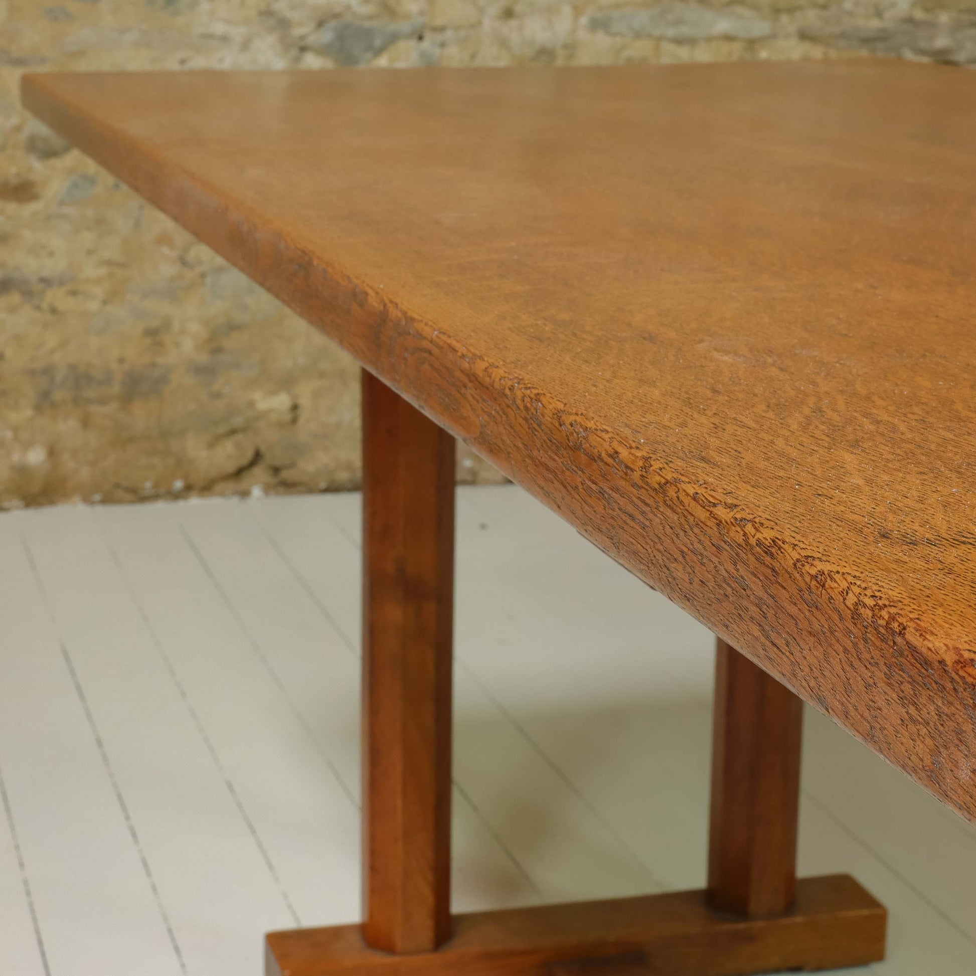 Gordon Russell Arts & Crafts Cotswold School English Oak Dining Table c. 1935