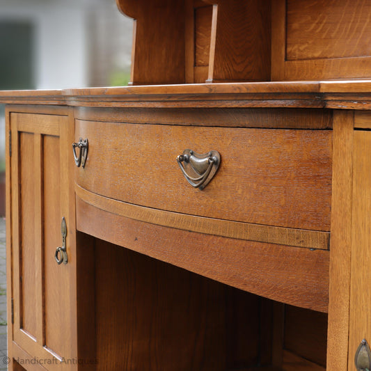 Liberty & Co ‘Milvrton’ Arts & Crafts Cotswold School English Oak Dresser