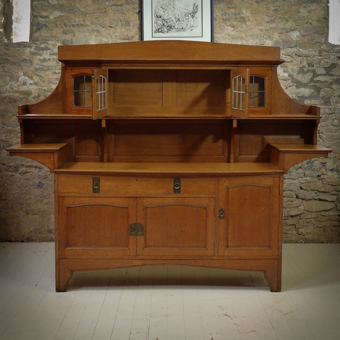 Liberty & Co Arts & Crafts English Oak ‘New Studio’ Dresser c. 1910