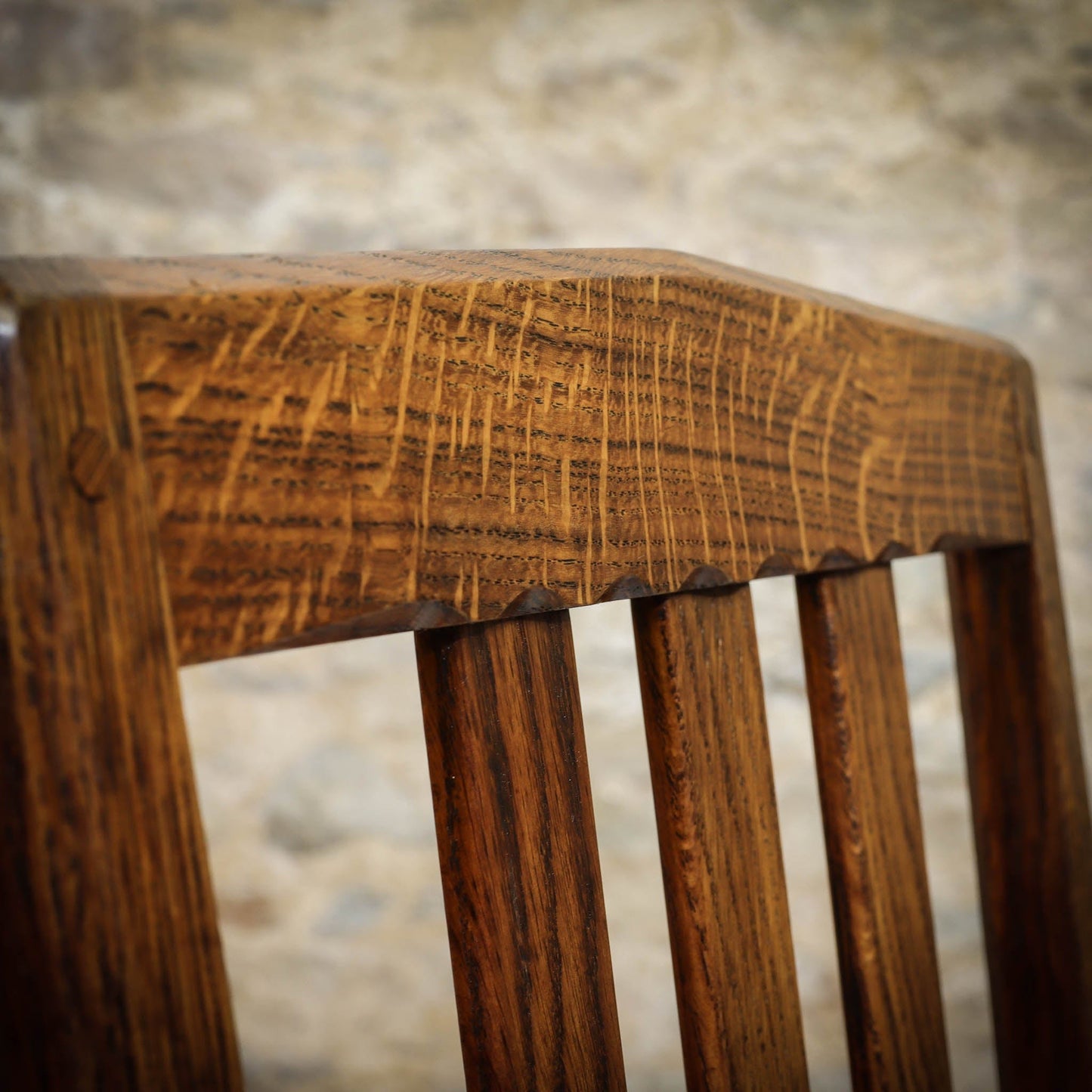 Stanley Webb Davies Arts & Crafts Lakes School English Oak Chair 1929