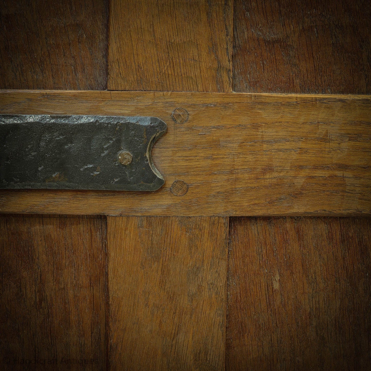 Arts & Crafts Yorkshire School English Oak Wardrobe C. 1920 - Mouseman interest