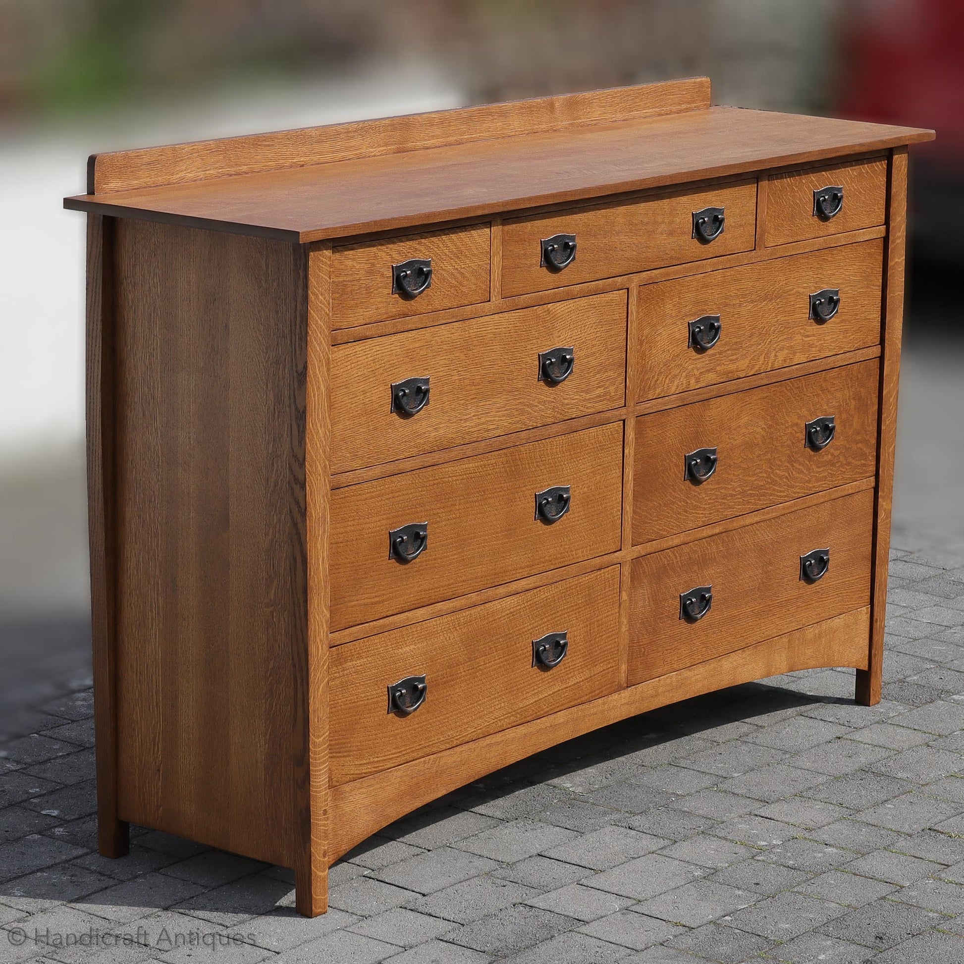 Stickley Arts & Crafts Mission School Oak ‘Master Dresser’ Chest of Drawers 