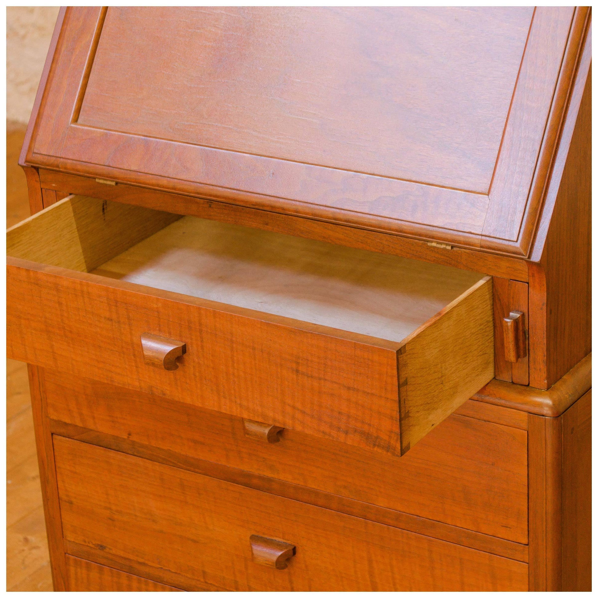 Betty Joel (Token Works) Arts & Crafts Walnut Bureau 1929