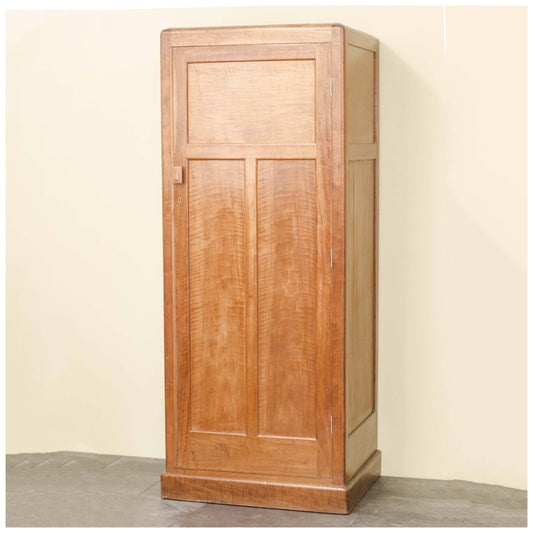 Betty Joel (Token Works) Betty Joel Antique Arts Crafts Walnut Single Door Wardrobe 1928 1928