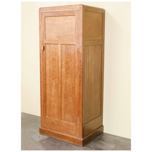 Betty Joel (Token Works) Betty Joel Antique Arts Crafts Walnut Single Door Wardrobe 1928 1928