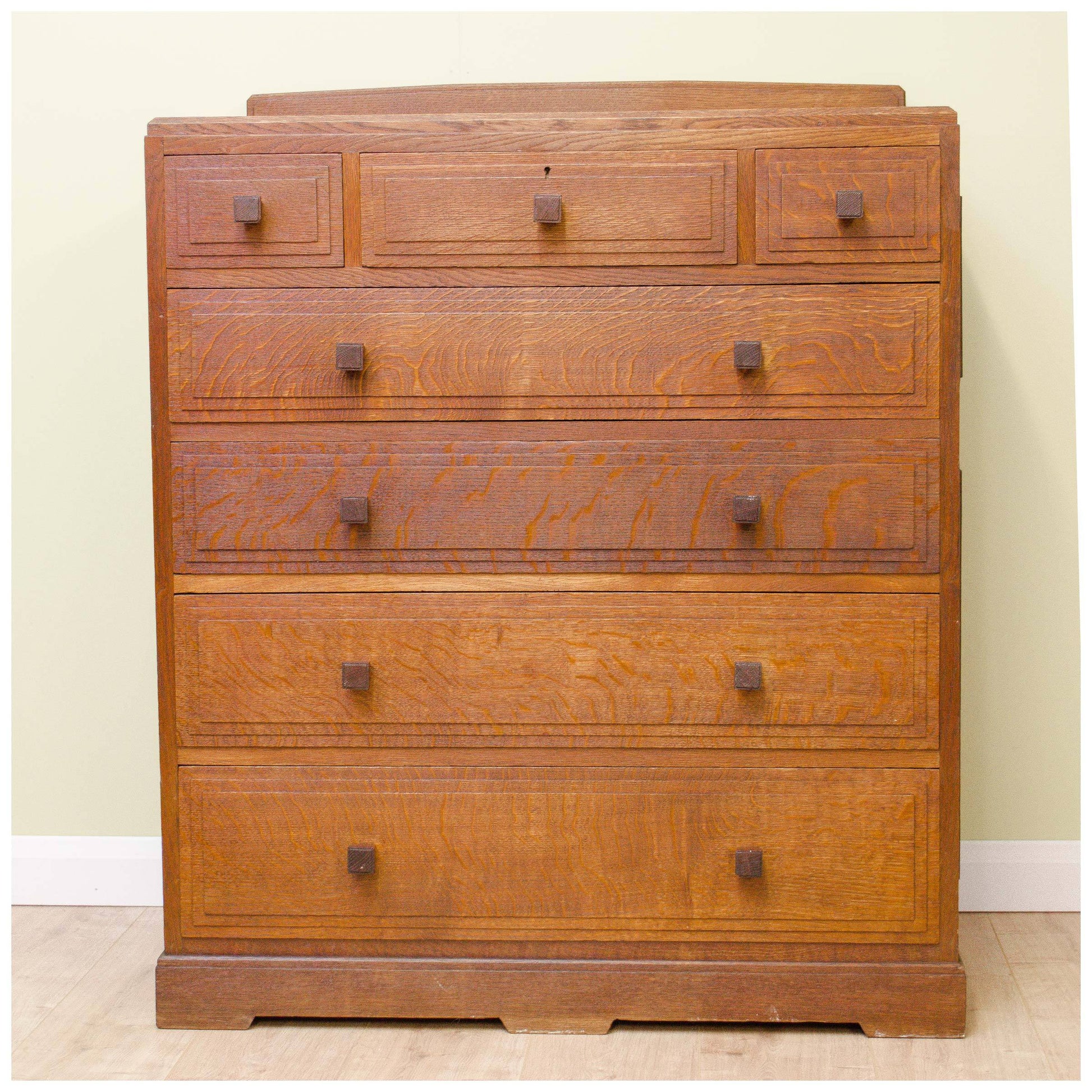 Brynmawr Furniture Company Arts & Crafts Oak 'Govilon' Chest of Drawers