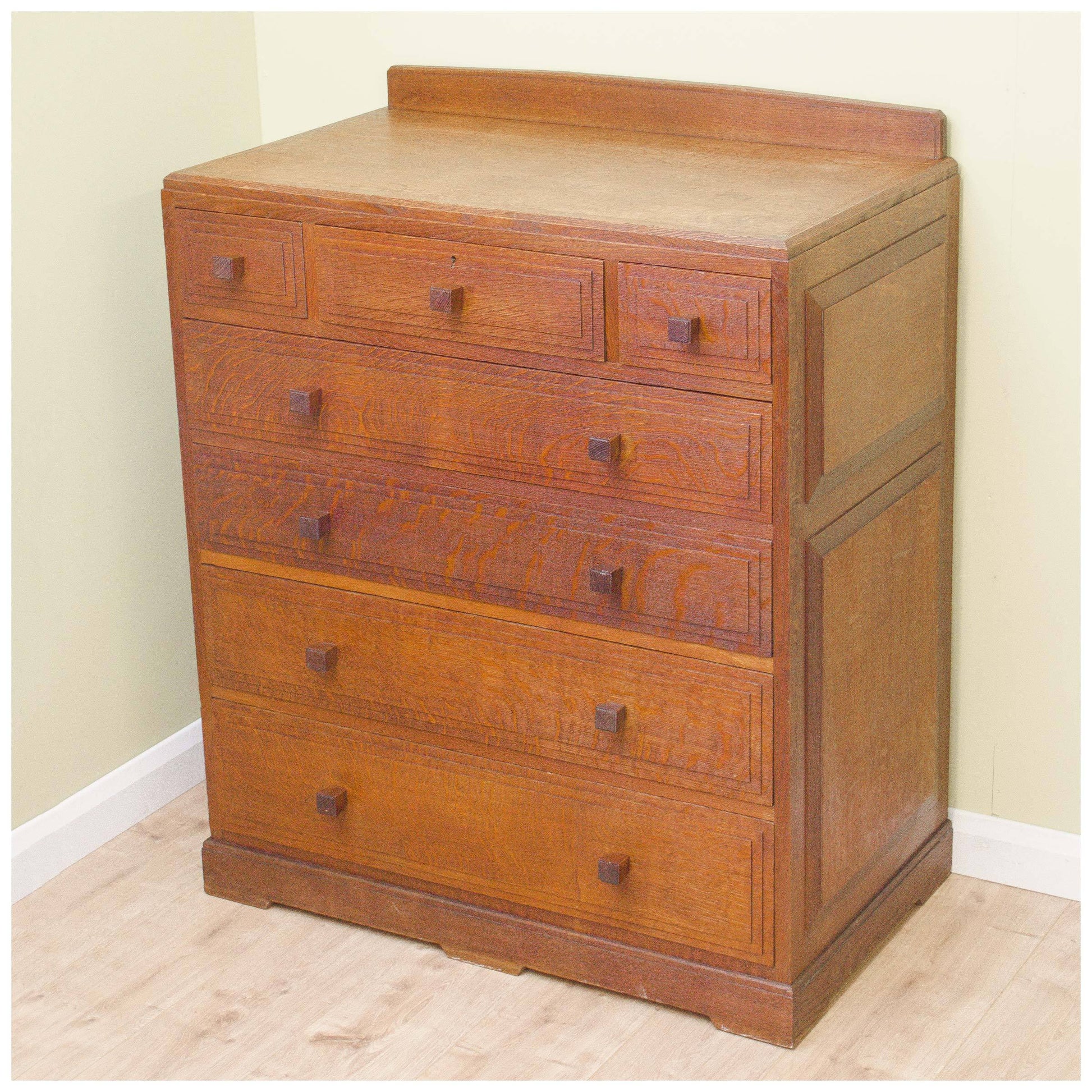 Brynmawr Furniture Company Arts & Crafts Oak 'Govilon' Chest of Drawers