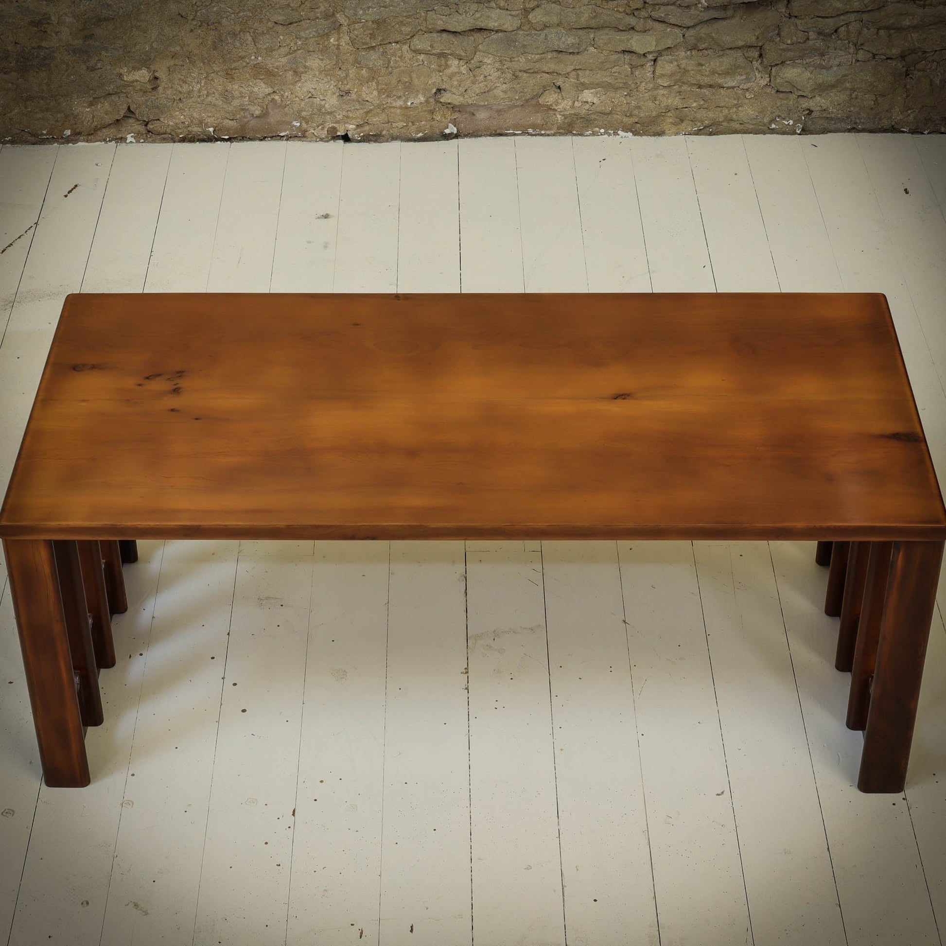 Alan Peters Arts & Crafts Cotswold School Yew Coffee Table