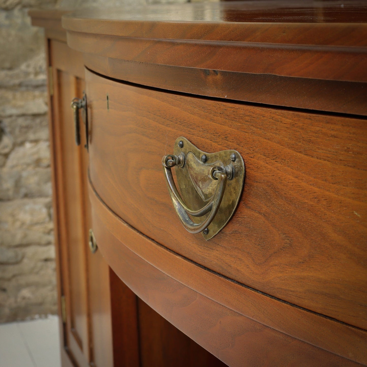 Liberty & Co Arts & Crafts Cotswold School Milverton Walnut Dresser C. 1920