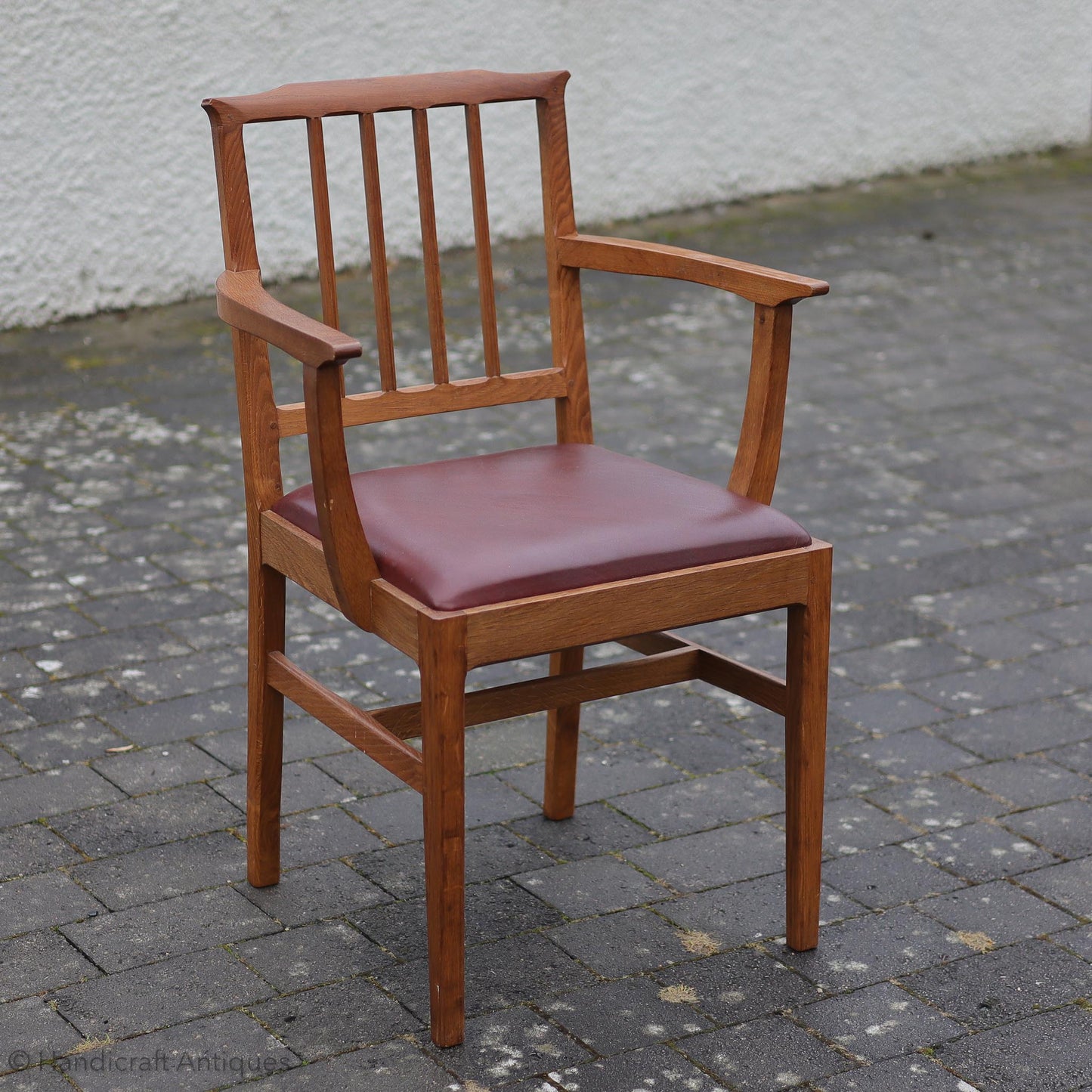 Set of 6 Acornman (Ex-Mouseman) Arts & Crafts Yorkshire School Oak Chairs