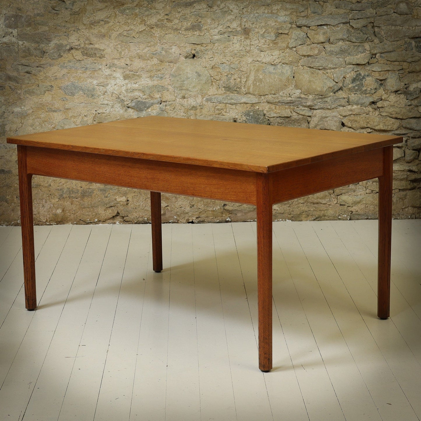 Gordon Russell Arts & Crafts Cotswold School English Oak Dining Table 1961